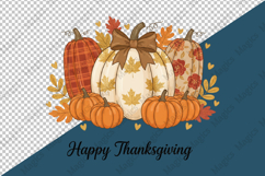 Happy Thanksgiving Pumpkin Png Product Image 4