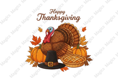 Thanksgiving Sublimation Bundle| Autumn And Fall PNG Design Product Image 3