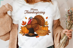Happy Thanksgiving Turkey Png Product Image 3