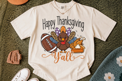 Happy Thanksgiving Y'all PNG,Sublimation Designs Product Image 2
