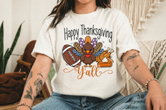 Happy Thanksgiving Y'all PNG,Sublimation Designs Product Image 3