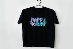 happy today cutting file SVG DXF FCM Product Image 3