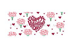 happy valentine day valentine coffee mug sublimation wrap glass mug wrap svg presized for 11oz and 15oz glass mug are sublimation files