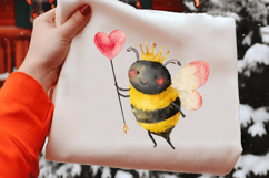 Happy Valentine&#039;s Day Bees Png Product Image 2
