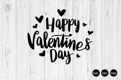 Happy Valentines Day SVG, Cute Valentine SVG Product Image 1