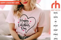 valentines day svg, valentine shirt svg, valentine heart svg, happy valentine svg, valentine card
