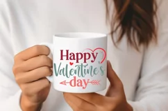 Happy Valentine's day SVG, Valentine's Day SVG Design Product Image 3