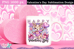 Happy Valentines Day PNG  Sublimation Designs