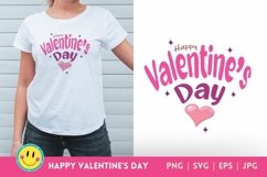 happy valentines day sublimation design