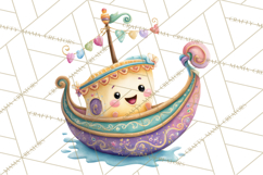 Transportation &amp; Vehicles Clip Art PNG, Whimsical Style Product Image 4