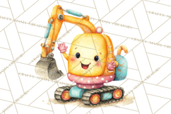 Transportation &amp; Vehicles Clip Art PNG, Whimsical Style Product Image 3