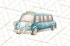 Transportation &amp; Vehicles Clip Art PNG, Whimsical Style Product Image 3