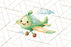Transportation &amp; Vehicles Clip Art PNG, Whimsical Style Product Image 5