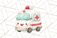 Transportation &amp; Vehicles Clip Art PNG, Whimsical Style Product Image 2