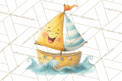 Transportation &amp; Vehicles Clip Art PNG, Whimsical Style Product Image 4
