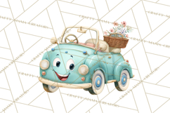Transportation &amp; Vehicles Clip Art PNG, Whimsical Style Product Image 3