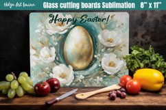Easter Glass Cutting Boards Kitchen Product Image 1