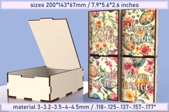 Happy Easter Gift Box,Laser Cut SVG &amp; PNG Product Image 1