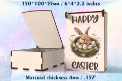 Easter Egg Treat Box Laser Cut Digital Files Product Image 2