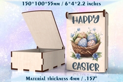 Easter Egg Treat Box Laser Cut Digital Files Product Image 5
