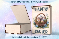Easter Egg Treat Box Laser Cut Digital Files Product Image 2