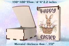 Easter Egg Treat Box Laser Cut Digital Files Product Image 4
