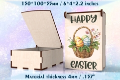 Easter Egg Treat Box Laser Cut Digital Files Product Image 4