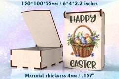 Easter Egg Treat Box Laser Cut Digital Files Product Image 5
