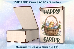 Easter Egg Treat Box Laser Cut Digital Files Product Image 6