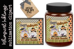 Happy Halloween My Little Gnomies Sublimation Product Image 1