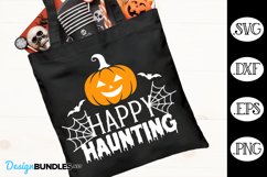 Happy Haunting Halloween Kids SVG Product Image 1
