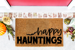Spooky Halloween Door Mat SVG - Instant Download for Fall Decor Projects