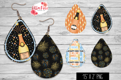 Happy New Year | 4 Sets of Teardrop Earrings Product Image 1