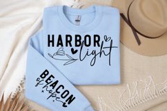 Harbor Light Sleeve SVG Design, Encouragement SVG Product Image 2