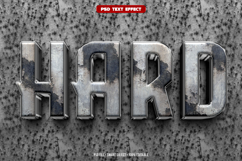 Hard 3D editable text effect Product Image 1