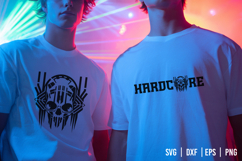 Hardcore beast, 2 designs, SVG file Product Image 1