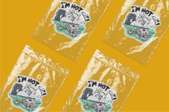 Hard worker sticker Product Image 2