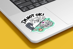 Hard worker sticker Product Image 1