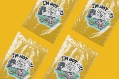 Hard worker sticker Product Image 2