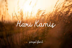 Hari Kamis - Handwritten Font Product Image 1