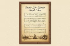 Christmas Carol Sheet Music, Christmas Sheet Music Printable Product Image 1