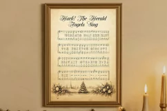Christmas Carol Sheet Music, Christmas Sheet Music Printable Product Image 3