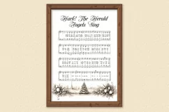 Christmas Carol Sheet Music, Christmas Sheet Music Printable Product Image 1