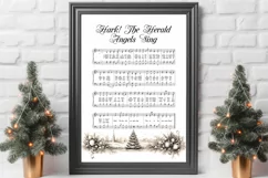 Christmas Carol Sheet Music, Christmas Sheet Music Printable Product Image 2