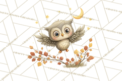 Fall Png, Moon Clipart PNG, Mystical Autumn Lantern Clip Art Product Image 2