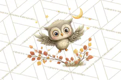 Fall Png, Moon Clipart PNG, Mystical Autumn Lantern Clip Art Product Image 2