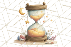 Fall Png, Moon Clipart PNG, Mystical Autumn Lantern Clip Art Product Image 4