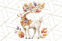 Fall Png, Moon Clipart PNG, Mystical Autumn Lantern Clip Art Product Image 5