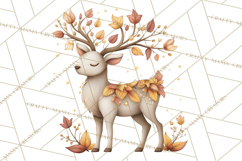 Fall Png, Moon Clipart PNG, Mystical Autumn Lantern Clip Art Product Image 3