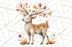 Fall Png, Moon Clipart PNG, Mystical Autumn Lantern Clip Art Product Image 3